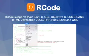 rcode - universal code editor iphone images 3