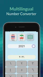 multilingual number converter iPhone Captures Décran 2