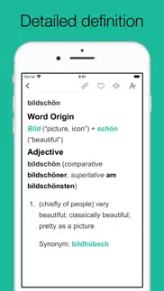dictionary of german language iphone images 2