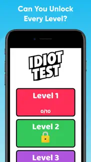 idiot test - quiz game iphone images 3