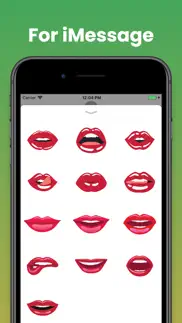 beautiful lips stickers emoji iphone images 2