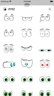 eyez sticker pack iphone images 3