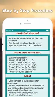 radio code for ford v series iPhone Captures Décran 4