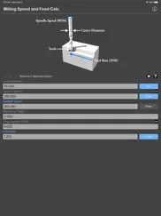 milling speed and feed calc ipad images 3