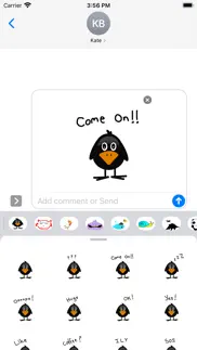crow sticker pack iphone images 3