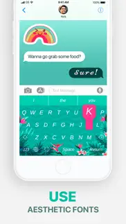 color keyboard - themes, fonts iphone images 3