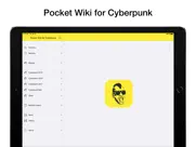 pocket wiki for cyberpunk 2077 ipad images 1