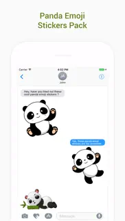 panda emoji stickers - pack iphone images 4