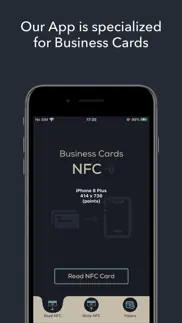 nfc business card - read write iphone images 1