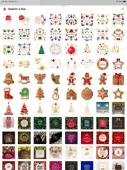 realistic christmas stickers ipad images 3