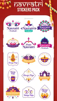 navratri stickers! iphone images 3
