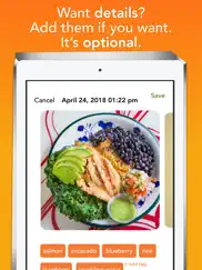 awesome meal food diet tracker ipad images 3
