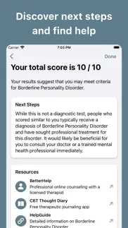 borderline personality d. test iphone images 3