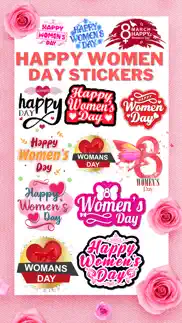 happy women day stickers iphone images 1