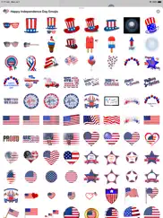 happy independence day emojis ipad images 3