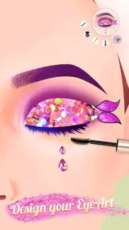 eye art: perfect makeup artist iPhone Captures Décran 2