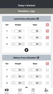weight workout iphone images 3