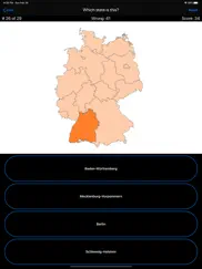 germany map quiz iPad Captures Décran 2