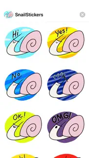 sticker snail pack iphone images 3