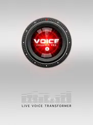 voice changer pro x iPad Captures Décran 3