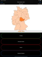germany map quiz iPad Captures Décran 3