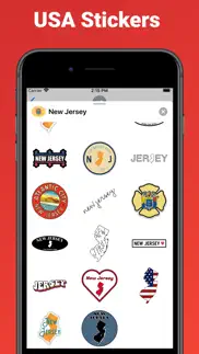 new jersey state usa stickers iphone images 2