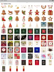 realistic christmas stickers ipad images 4