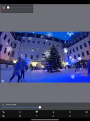 snow effect video ipad images 1