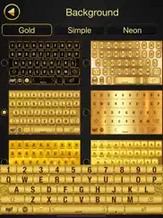 luxury gold keyboard themes ipad images 4