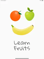 fruits learning for kids ipad resimleri 1