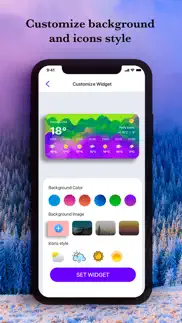 weather widget app iphone images 3
