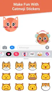 animated cat heads stickers iphone capturas de pantalla 4