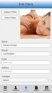 massage scheduling software iphone images 4