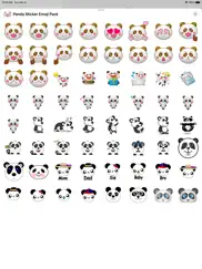 panda sticker emoji pack ipad resimleri 1