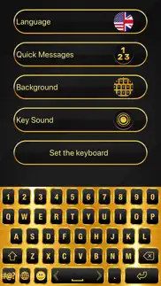 luxury gold keyboard themes iphone images 2