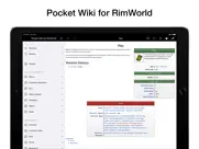 pocket wiki for rimworld ipad images 1