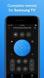 smart tv remote for samsung iphone capturas de pantalla 1
