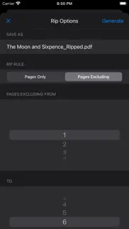 pdf ripper iPhone Captures Décran 2