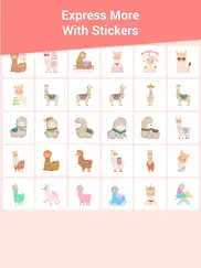 the art llama stickers pack ipad images 2