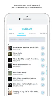 music app - unlimited iphone resimleri 2