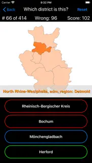germany map quiz iPhone Captures Décran 3