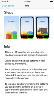 ar beads - wild animals iphone images 2