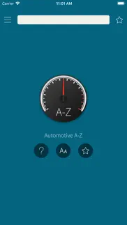 automotive a-z iphone capturas de pantalla 1