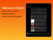 podcast alarm - player & alarm ipad images 1