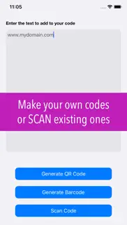 qr widget + barcode scanner iphone images 2