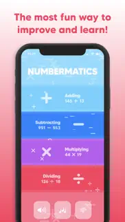 numbermatics - improve maths iphone capturas de pantalla 1