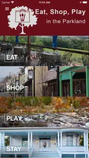 eat shop play in the parkland iPhone Captures Décran 1