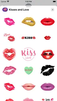 kisses and love stickers iphone images 2