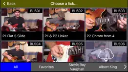 blues licks iphone capturas de pantalla 2