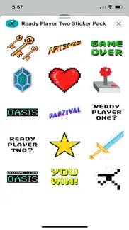 ready player two sticker pack iphone images 1
